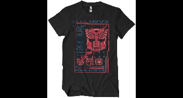 Transformers Autobots Original Generation Big Tall T-Shirt HSB-1-TF1009-H26-15 Black-3XL