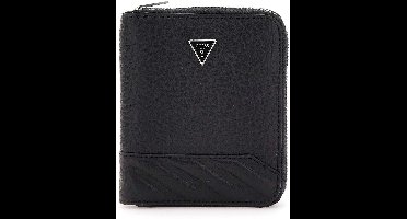 GUESS portemonnee Torino Zip Around Wallet Black zwart