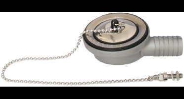 PLASTIMO spoelbakafvoer 90° 25 mm slangaansluiting