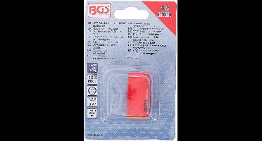 BGS VDE dopsleutel, zeskant - 3/8 - 12 mm