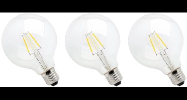 Spectrum Dimbare LED Lamp E27 8.5W - 230V - 1150 Lumen - 2700K Warm Wit - Gezellig Licht - Dimbaar - Energiezuinig - 3 stuks