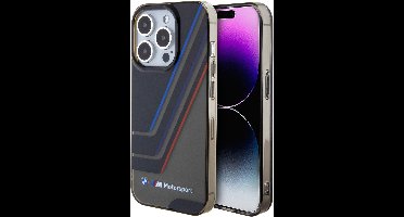 BMW Back Cover - Translucent zwart - iPhone 15 Pro - Schokabsorberend - MagSafe compatibel