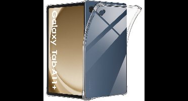 Hoesje voor Samsung Galaxy Tab A11 PLUS - backcover Shockproof siliconen Transparant