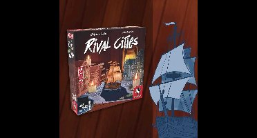 Asmodee Rival Cities - Stadsduel bordspel vol beslissingen