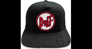 The Simpsons Duff Unisex Cap - zwart - Standard