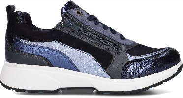 Xsensible Valletta Sneakers - Leer - Dames - Blauw - Maat 43