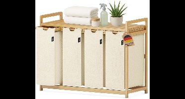 DailySupplies® Wassorteerder 4 Vakken - Wasmand - 198L