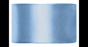 Misty Blauwe Satijnen Lint 50mm x 25m - Decoratie & Knutselen