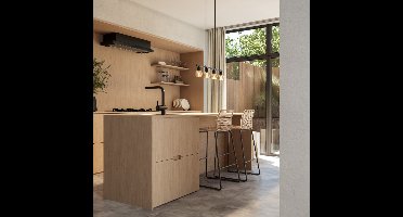 HOFTRONIC - Glazura LED Hanglamp met Amberkleurig Glas - 4 spots (excl.) - E14 fitting - IP20 - Amber - Hanglamp bollen Rookglas - 120cm hoog - 2 jaar garantie