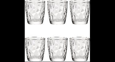 Bormioli Rocco Waterglas- Diamond Dof -390 ml - Drinkglas - Water/sapglas