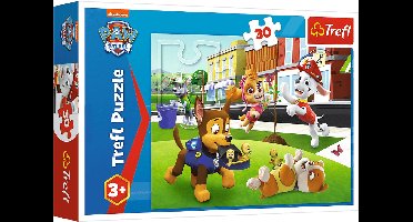 Trefl Psi Patrol Serie - Puzzle - 30 Stuks - Kleurrijke Illustratie - 18306