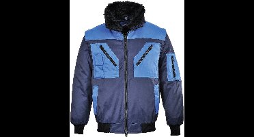 Portwest Tweekleuren Pilotjack PJ20 - Marine - XS