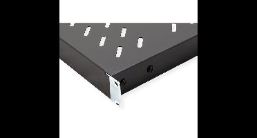 VALUE 19" plank 1HE variabele diepte, 440 x 700 mm, 50 kg draagvermogen