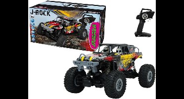 Jamara RC voertuig - 410113 RC Crawler J-Rock - 4WD - Li-Ion Batterij - 2,4GHz RC Model Kant en Klaar - 1:10