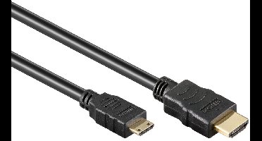 Mini HDMI - HDMI kabel | CCS aders | HDMI2.0 (4K 60Hz + HDR) | 2 meter