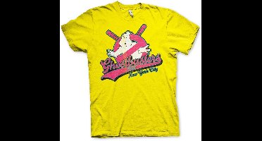 Ghostbusters New York City T-Shirt Yellow-L