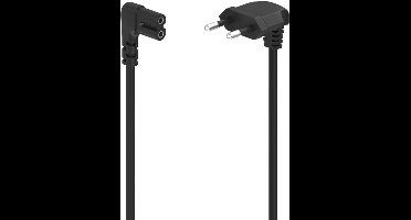 Hama 00223286 Stroom Netkabel Zwart 5 m