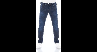 Mustang Heren Jeans Broeken Real X Oregon tapered Fit Blauw Volwassenen Denim Jeansbroek