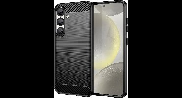 Hurtel Carbon Hoesje Voor Iphone 16E Beschermend Met Antislip Materiaal