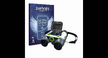 Savvies - Screenprotector voor Vtech Interactieve verrekijker - Folie Beschermfolie transparant 6 Stuks