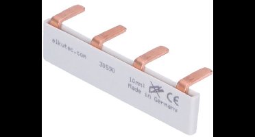 Aansluitkam pen 4-voudig, steek 17,8mm haaks