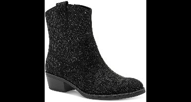 Marco Tozzi Dames Enkellaarsje 2-25301-45 001 F-breedte Maat: 39 EU