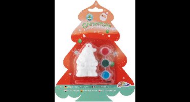 Schilder je eigen Kerstman