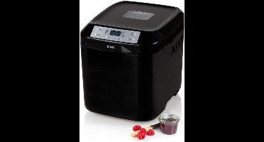 DOMO B3974 Broodbakmachine – 12 Programma’s – 750-1000g – Glutenvrij Programma –Zwart