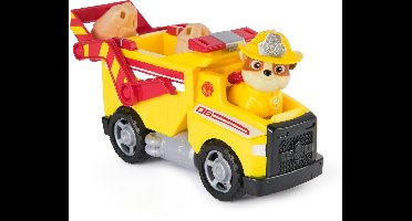 PAW Patrol - Brandweerredding - Rubble's kiepwagen - speelgoedauto met speelfiguur