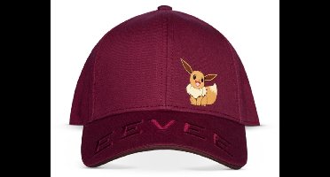 Pokémon - Eevee Verstelbare pet - Bordeaux rood