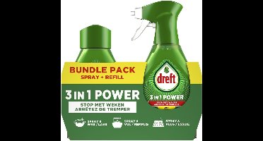 Dreft 3in1 Power Spray + Navulling - 1000 ml