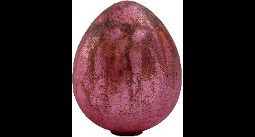 PTMD Deco Object Ekko - 25x25x25 cm - Glas - Roze