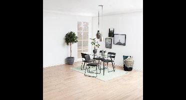 Giga Living Eetkamerstoel Naver - Donkergrijs - Zithoogte 46cm