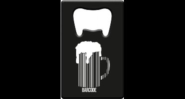 Metal beer opener - Barcode