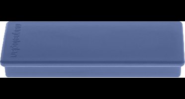 magnetoplan rechthoekige magneet B55xD22xS8 mm donkerblauw - 1665...