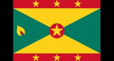vlag Grenada 30x45cm