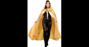 Cape satijn goud Maat 50