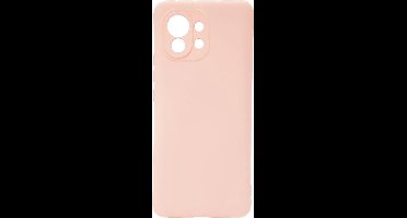 Shop4 - Geschikt voor Xiaomi Mi 11 Hoesje - Zachte Back Case Mat Licht Roze
