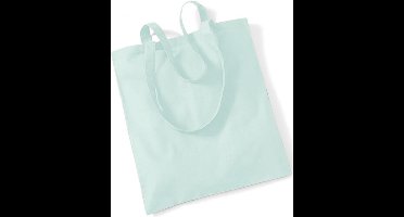 Westford Mill Bag For Life - Long Handles WM101 - PASTEL MINT - 38 x 42 cm