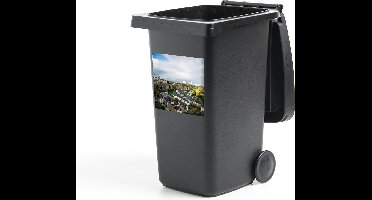 Container sticker Luxemburg - Bomen - Huis - 40x40 cm - Kliko sticker