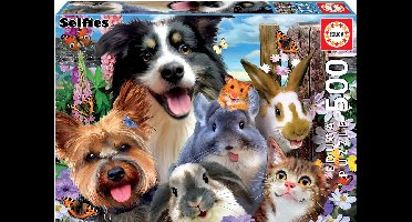EDUCA - puzzel - 500 stuks - FUNNY SELFIE