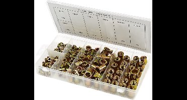 HBM 150 Delig Blindklinkmoeren Assortiment Staal