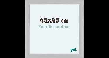 Your Decoration - Fotolijst 45x45 cm - MDF - Wit Hoogglans - Como