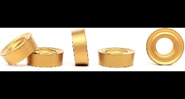 HBM 9mm Ronde Wisselplaat Gecoat