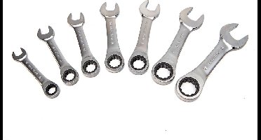 AOK 10 mm PROFI korte ringratel - steeksleutel