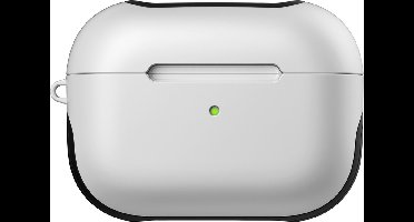 Mobigear Hoesje geschikt voor Apple AirPods Pro 1 Hardcase Hoesje | Mobigear FrosteD - Wit