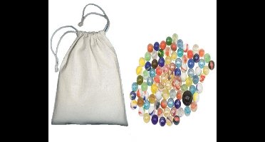 Knikkerzak met 88 knikkers - speelgoed set - Buitenspeelgoed buitenspelen - knikkeren