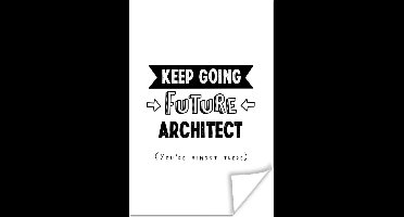 Poster Architect - Quotes - Architectuur - Zwart wit - 20x30 cm