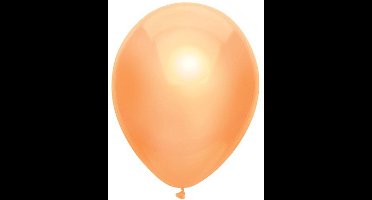 Haza Original Ballonnen Metallic 100 Stuks Oranje