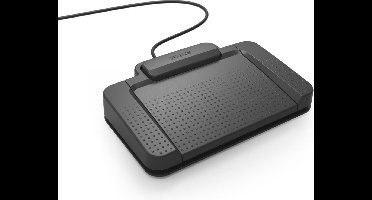 Philips ACC2310 Voetschakelaar USB - 3-posities (Phi) - Zwart